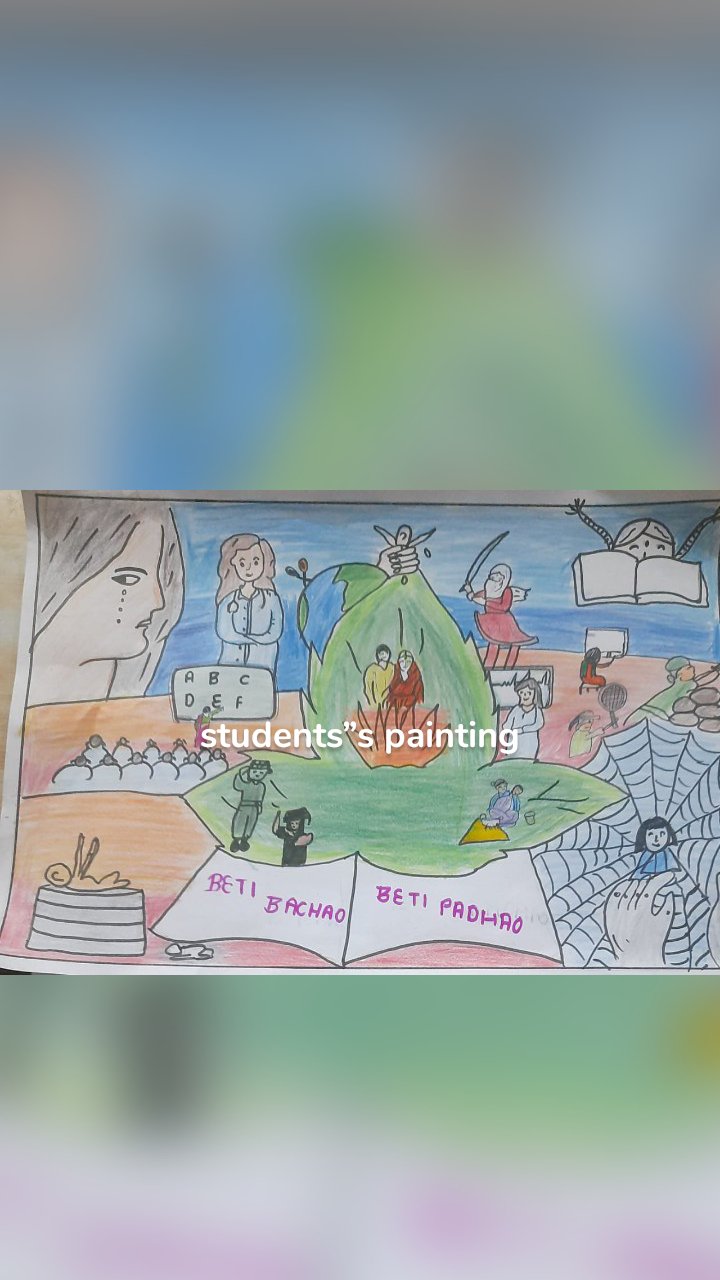 students”s painting